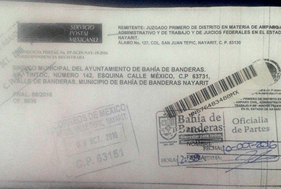 Síndico, Mónica Saldaña y Tesorero de Bahía Tienen Tres Días para Pagar 5 MDP