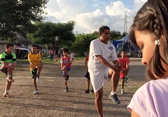 Gobierno del Cambio lleva el deporte a niños indígenas