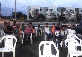 Comandante de la policía dejó plantados a vecinos de Jardines del Sol