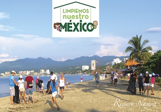 Limpiemos Nuestro México y Riviera Nayarit se unen para limpiar playas
